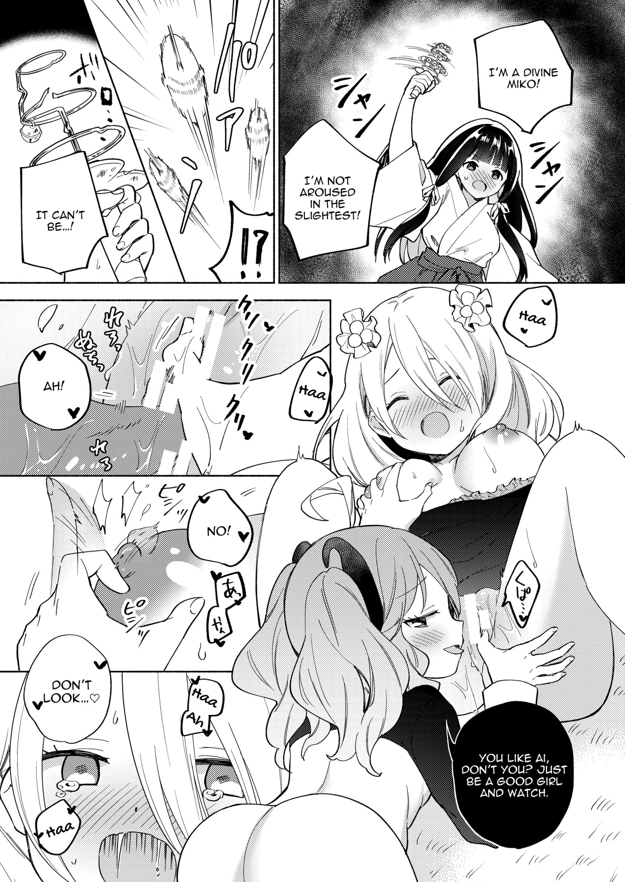 Hentai Manga Comic-Titititititty Breasty Lesbian Joint Publication-Read-51